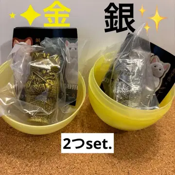미라 캣 금 & 은 2개 set