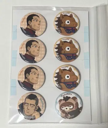 [ 골든 카무이 ] 우사미 카도쿠라 동물 포즈 캔뱃지