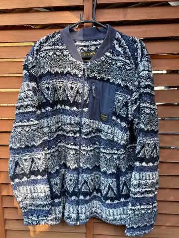 Burton 네이비 플리스 자켓