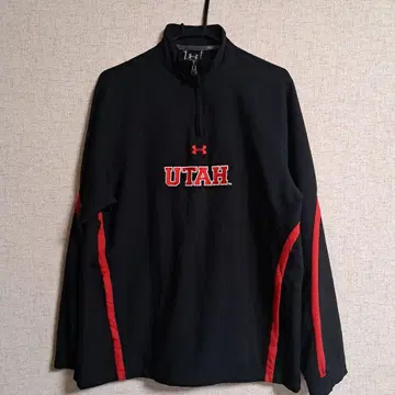 Under Armour UTAH 저지 SM 블랙/레드