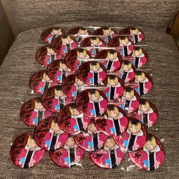 하이큐 애니메이션 데크 홀로그램 캔뱃지 종이비행기 코즈메 켄마 40개