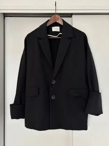 MANON 마농 자켓 오버 사이즈 빅 사이즈 블랙