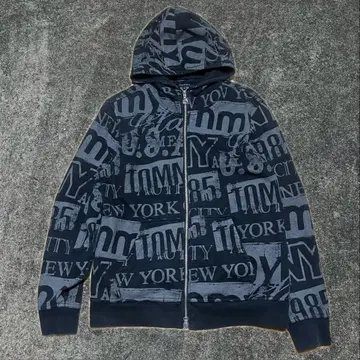 TOMMY tommy hilfiger 더블 지퍼 후드티