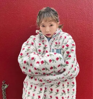 jouetie 리버서블 보아 자켓