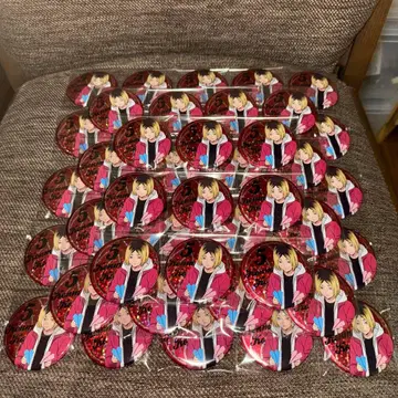 하이큐 애니메이션 데크 홀로그램 캔뱃지 종이비행기 코즈메 켄마 50점