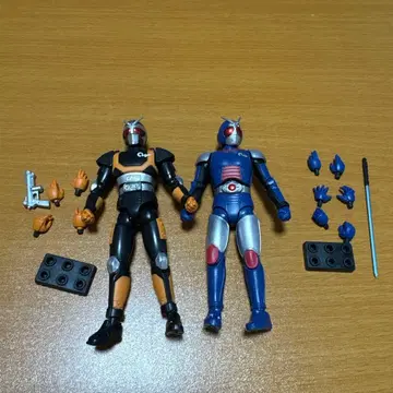 쇼도 가면라이더 BLACK & RX 4체 세트
