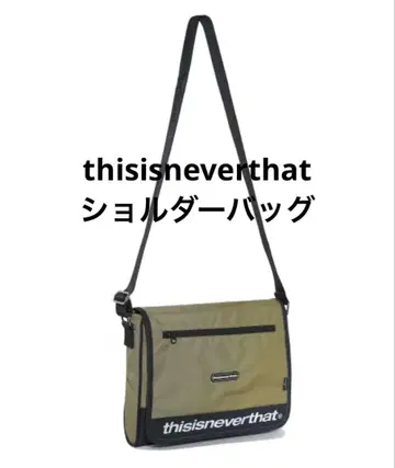 thisisneverthat 숄더백 베이지