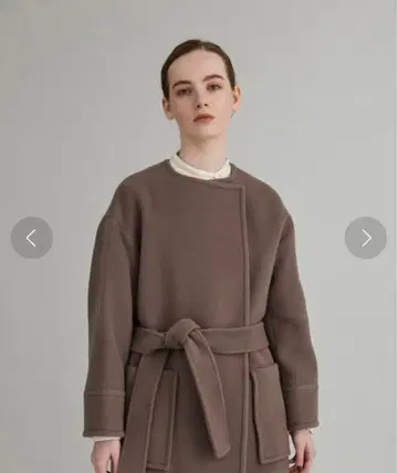 PUBLIC TOKYO MANTECO 숏코트 브라운