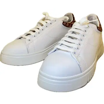 EMPORIO ARMANI 엠포리오 아르마니 새상품급 스니커즈 백 로고