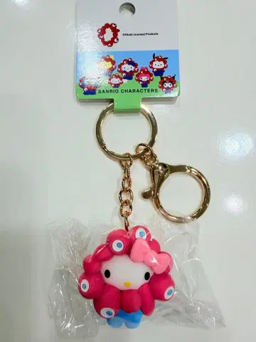 EXPO 키티 산리오 미야쿠미야쿠 변신 입체 키링