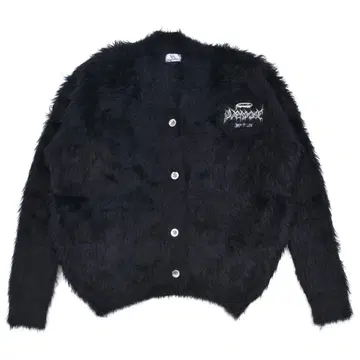 볼칸 OD 샤기 니트 가디건 블랙 택 포함 거의 새상품