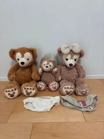 더피와 프렌즈 봉제 인형 3개 세트