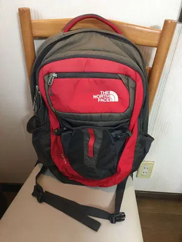 THE NORTH FACE rn61661 백팩 레드 그레이