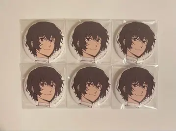 문호 스트레이독스 BONES 다자이 캔뱃지 6개