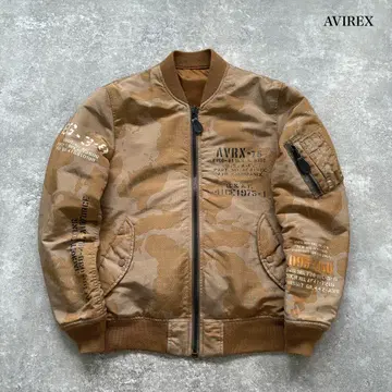 [ AVIREX ] 아비렉스 ma-1 플라이트 자켓 카모