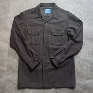 PENDLETON 보드 셔츠 블랙 단색