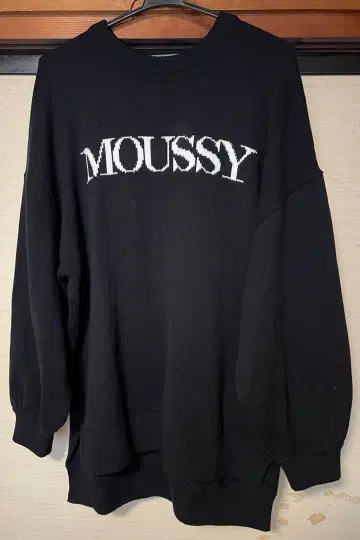 MOUSSY 니트 상의
