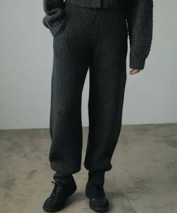 anuke Knit Wide Pants 니트 와이드 팬츠