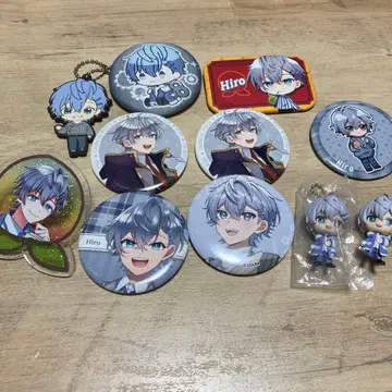 컬러풀피치 히로 묶음 판매 캔뱃지 등