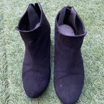 ESPERANZA 블랙 부츠 사이드 지퍼