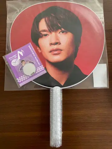 Snow Man ON 부채 ,거울 스티커 후카사와 타츠야