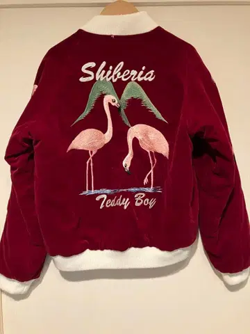 스카잔 벨벳 플라밍고 로카빌리 사이즈 S