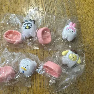 산리오 캐릭터즈 모두 함께 되자! 치아 4세트