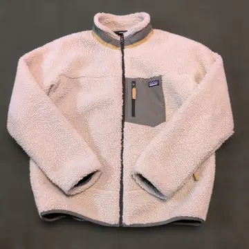 Patagonia 플리스 자켓 XXL 아이보리