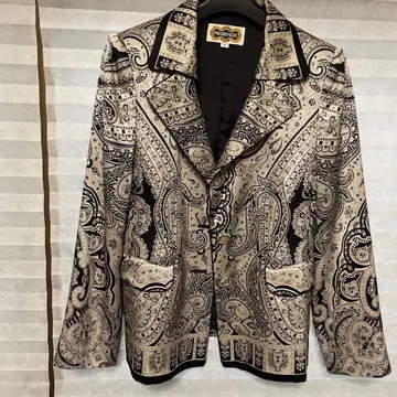 REGENCE 페이즐리 무늬 테일러드 자켓 40