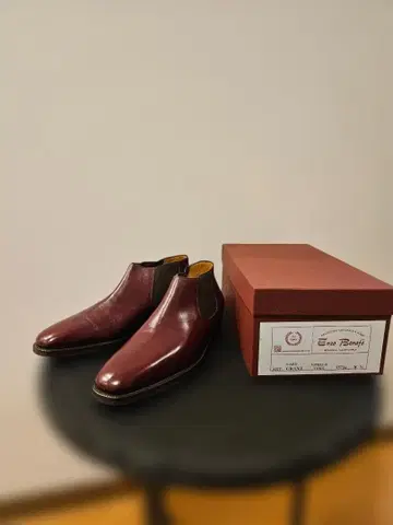 ENZO BONAFE 사이드 고어 부츠