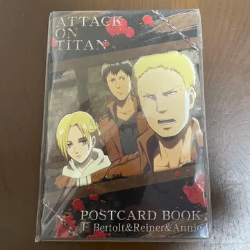 [ 새상품 ] 진격의 거인 엽서북 베르톨트 라이너 애니