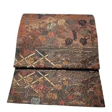 꽃무늬 자수 후쿠로 오비 기모노 오비 일본 의류 일본 의상 멋짐