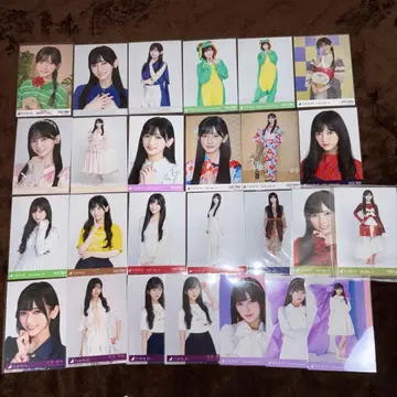 노기자카46 생사진 이케다 에이사 묶음 판매 26장 세트