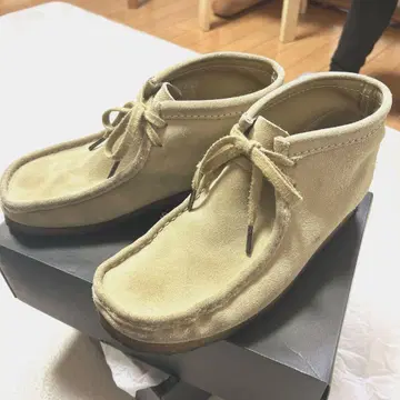 [새상품급] 클락스 왈라비 부츠 스웨이드 메이플 UK10