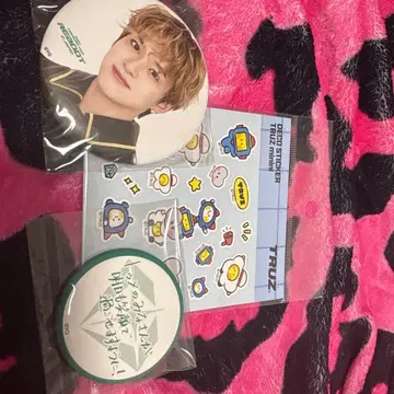 TRUZ 아이돌 캔뱃지 세트