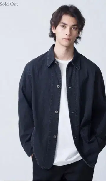 [ 즉완품 ] 론 헤르만 블랙 데님 커버올