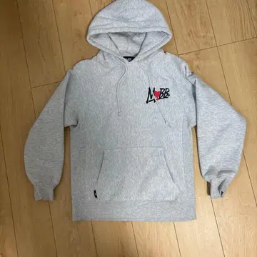 그레이 후드 맨투맨 MOBB