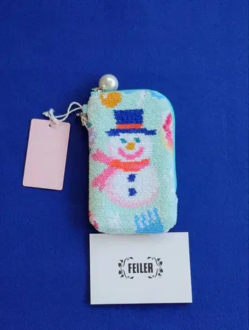 FEILER 러브러리 캔디 오너먼트 키 & 카드 파우치 WEB 한정판