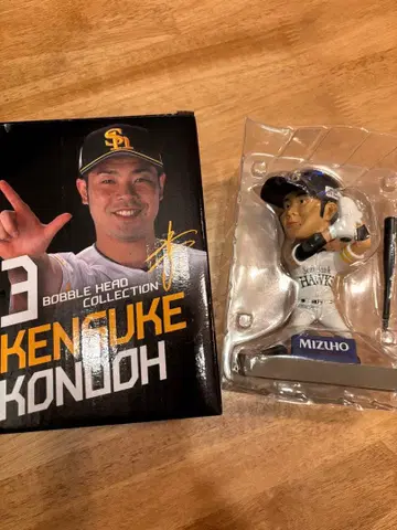 소프트뱅크 호크스 콘도 켄스케 보블헤드 피규어