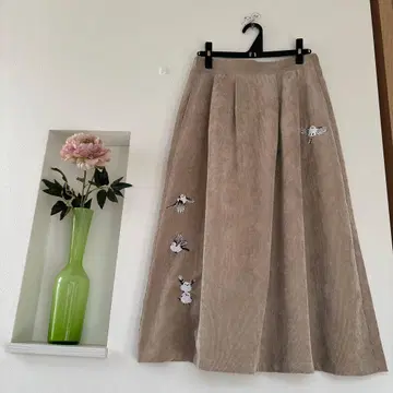 그라니프 시마연가 롱 플레어 스커트