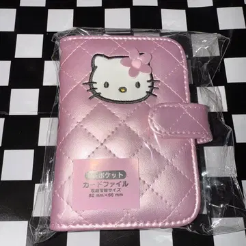 키티 미니 퀼트 카드 케이스