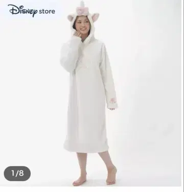 디즈니 스토어 마리 보아 플리스 긴팔 원피스