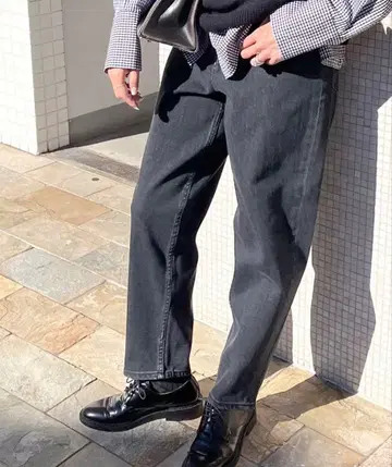 미사용 COUDRE 하이웨스트 데님 사이즈 24