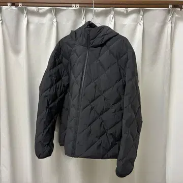 유니클로 퍼프 테크 후드티 여성용 XL