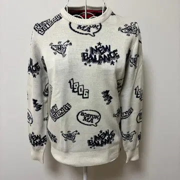 뉴발란스 골프 스웨터 사이즈 1 겨울 여성용 화이트