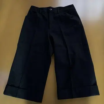 B Three 블랙 가우초 팬츠 34