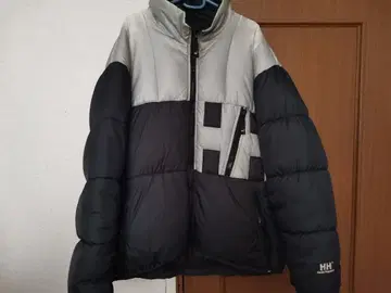 헬리 한센 다운 자켓 블랙/그레이