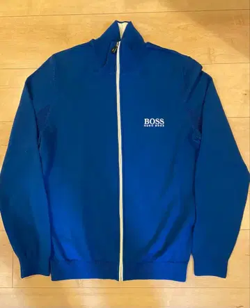 HUGO BOSS 집업 니트 자켓 블루 S