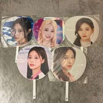 TZUYU 부채 5장 세트