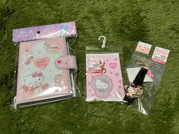 [ 헬로키티 ] 씰 바인더 키링 3종 세트